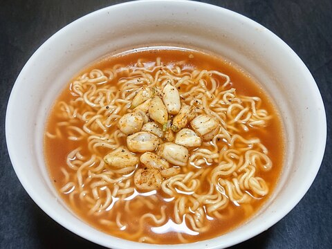 インスタントで☆ガツンとニンニク醤油ラーメン